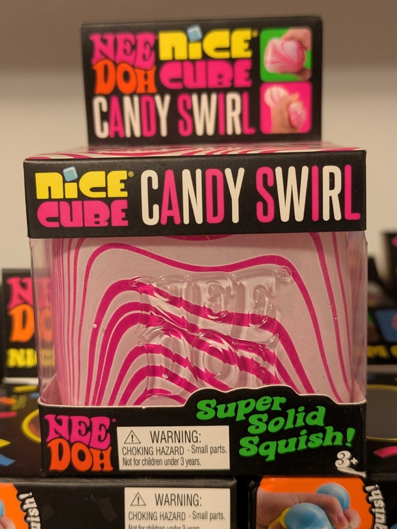 NeeDoh Nice Cube Candy Swirl