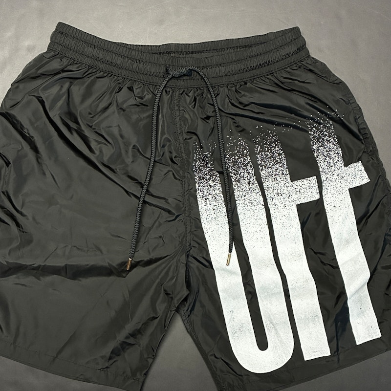 Off-White Big Off Surfer Swim Shorts