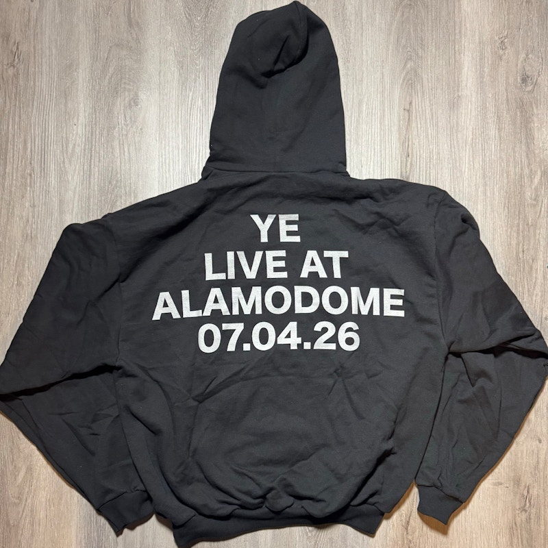 Yeezy YZY Ye Live At Alamodome Tour Merch