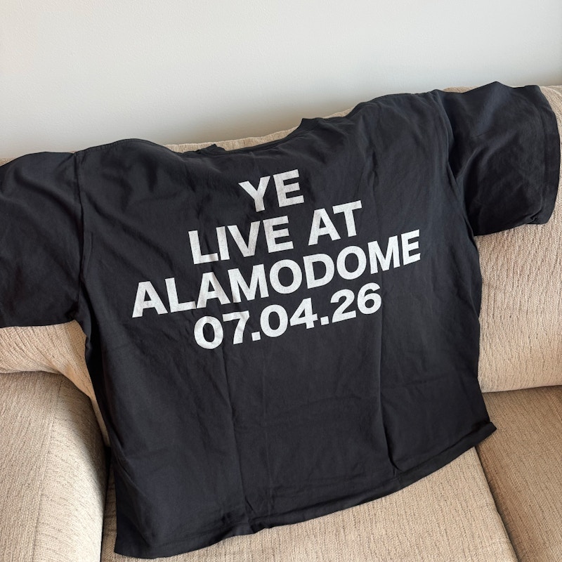 Ye Live at Alamodome 07.04.26 T-Shirt Black