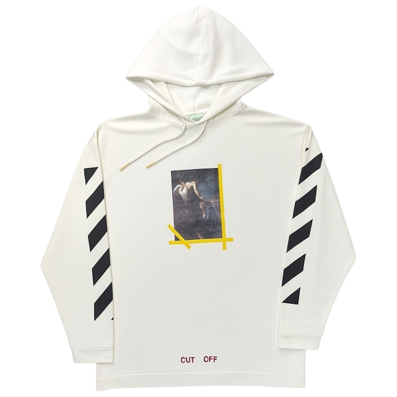 Off-White Caravaggio Painting Print Hoodie White
