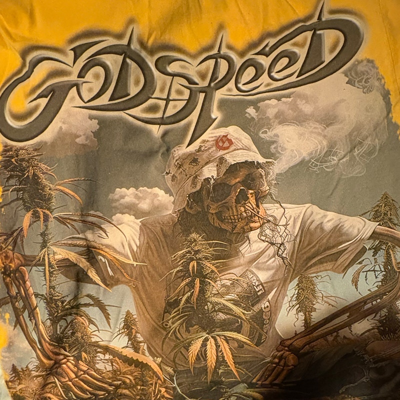 Godspeed It's Legalized It T-Shirt Yellow