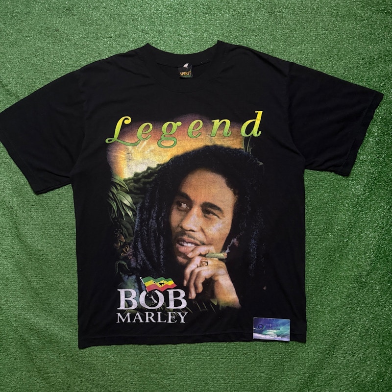 Vintage Bob Marley Legend T-Shirt Black