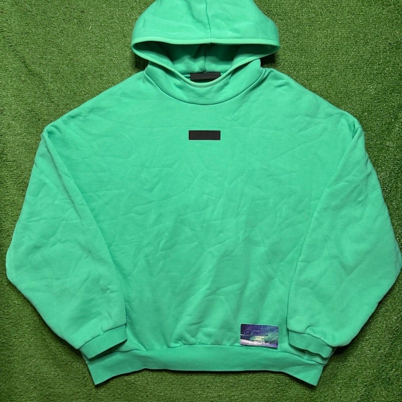 Fear of God Essentials Hoodie Green