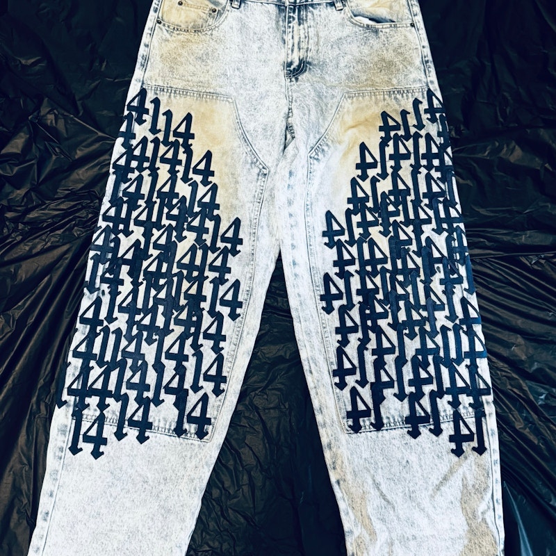 Valley Dream Denim Jeans Acid Wash Blue