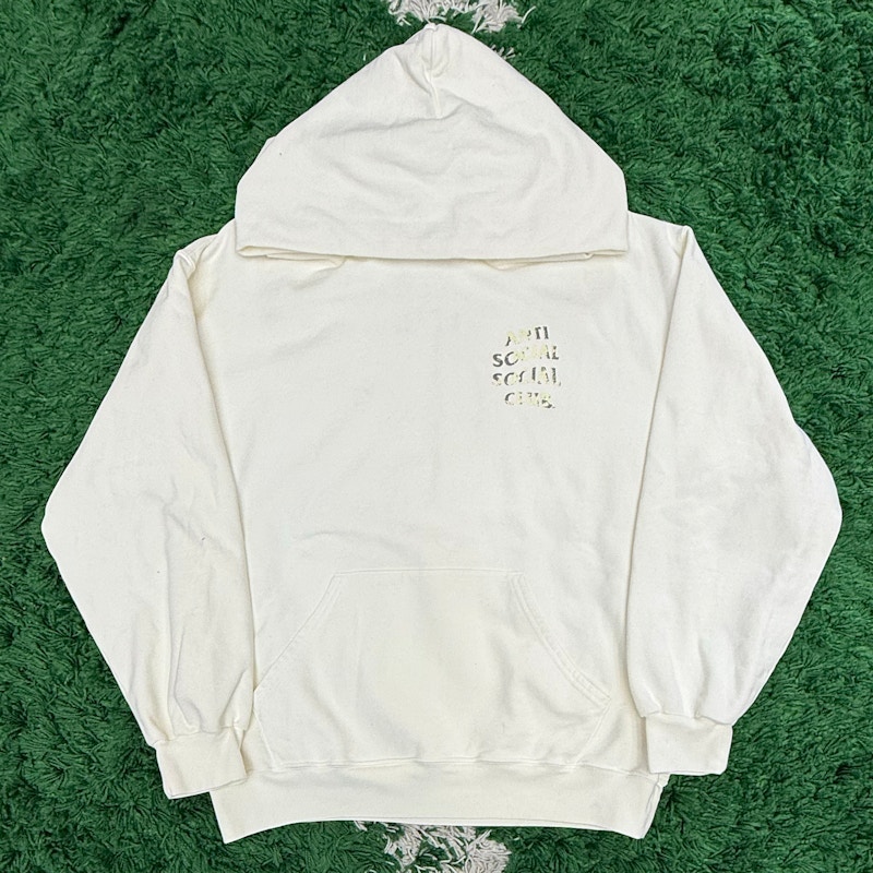 Anti Social Social Club Hoodie Off White
