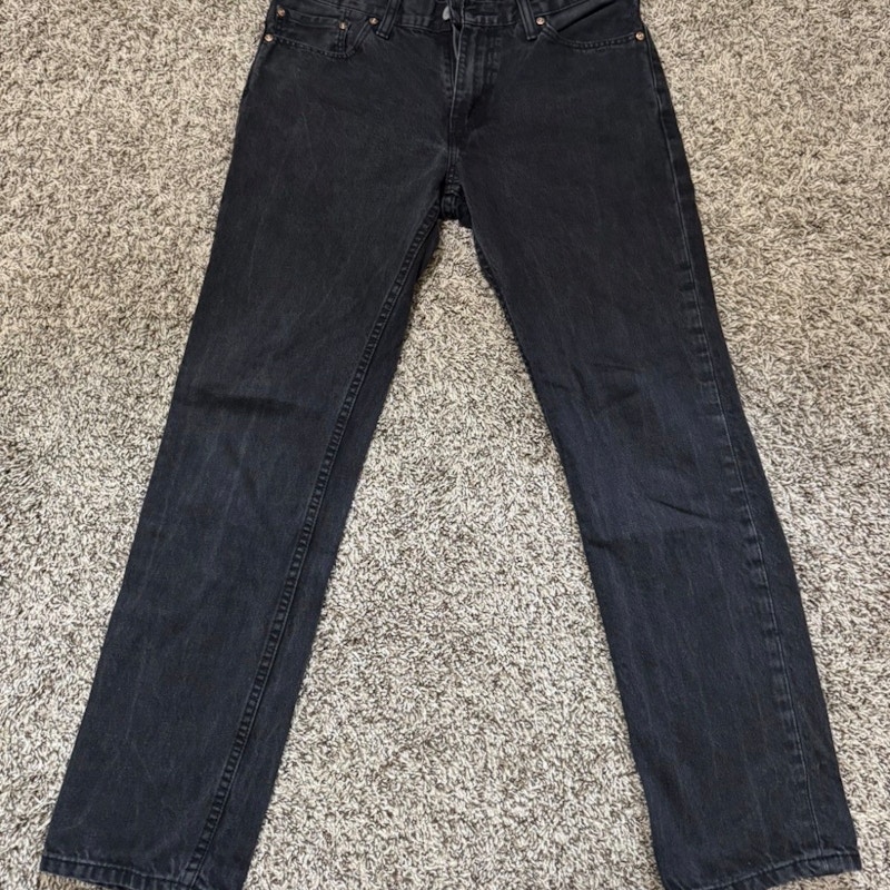 Levi's 511 Slim Fit Jeans Black Vintage