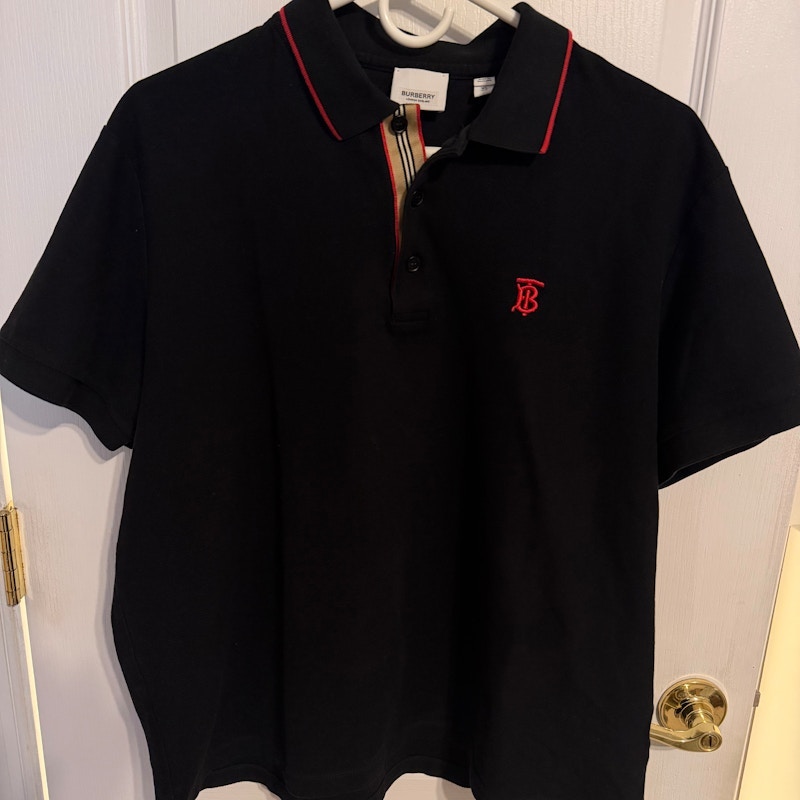 Burberry Polo Shirt Black