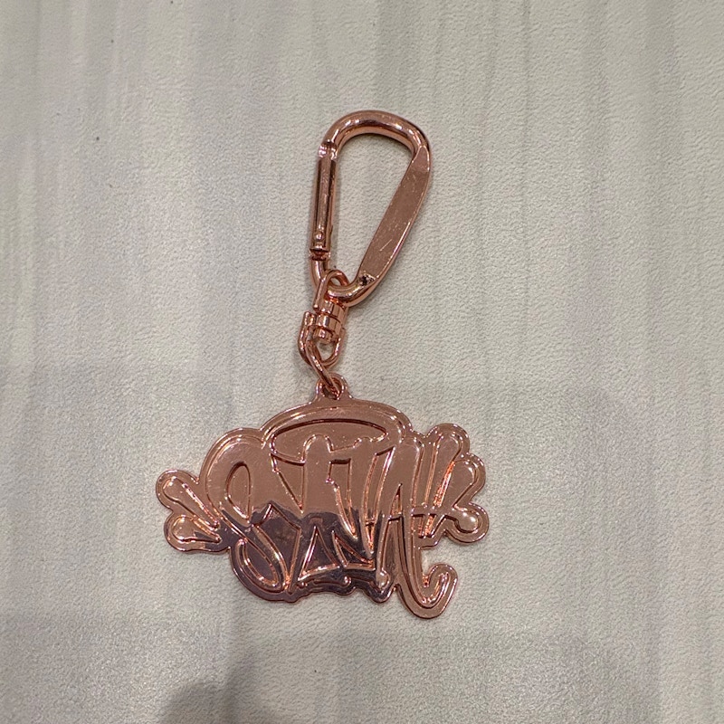 Syna Rose Gold Keychain Big Logo