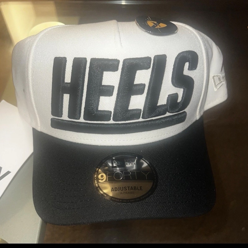 New Era 9FORTY A-Frame Heels Fourth Rope Cap White Black