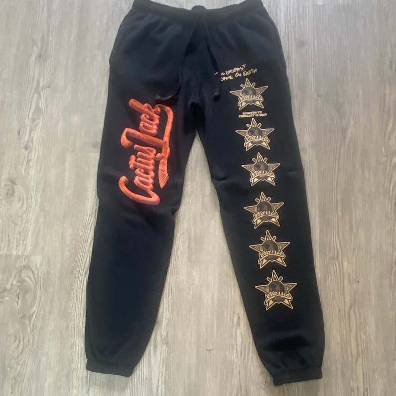 Cactus Jack Sweatpants Black