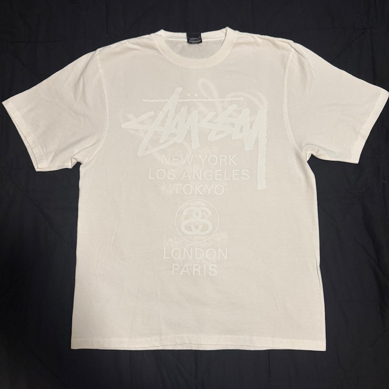 Stüssy World Tour T-Shirt White