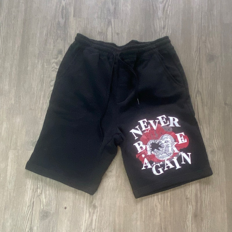 NBA YOUNGBOY Graphic Shorts Black