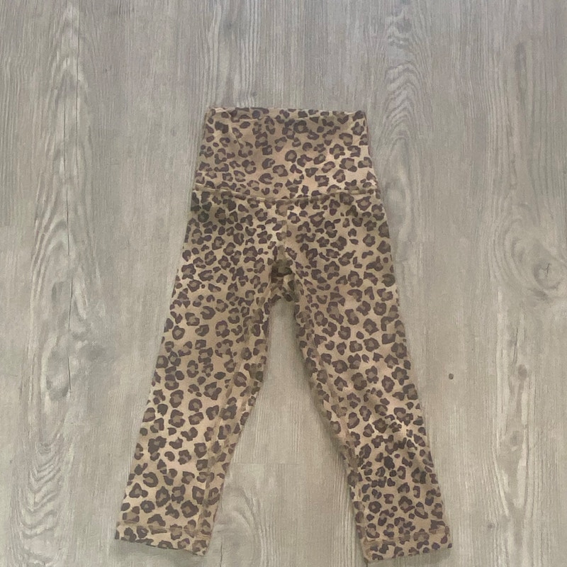 Lululemon High-Rise Crop Leopard