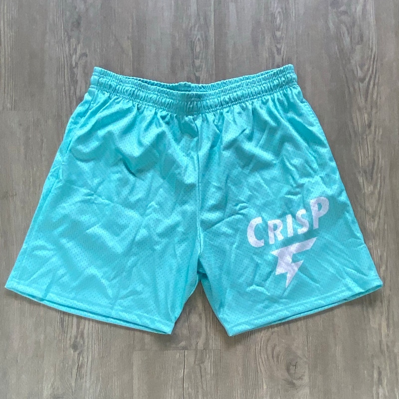 CRISPY NYC Athletic Shorts Teal