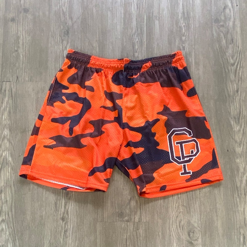 Crispy NYC Mesh Shorts Orange