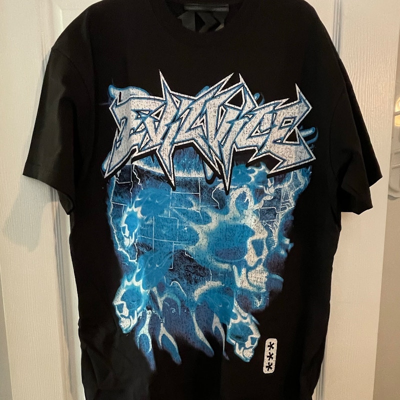 Evil Ice Graphic T-Shirt Black