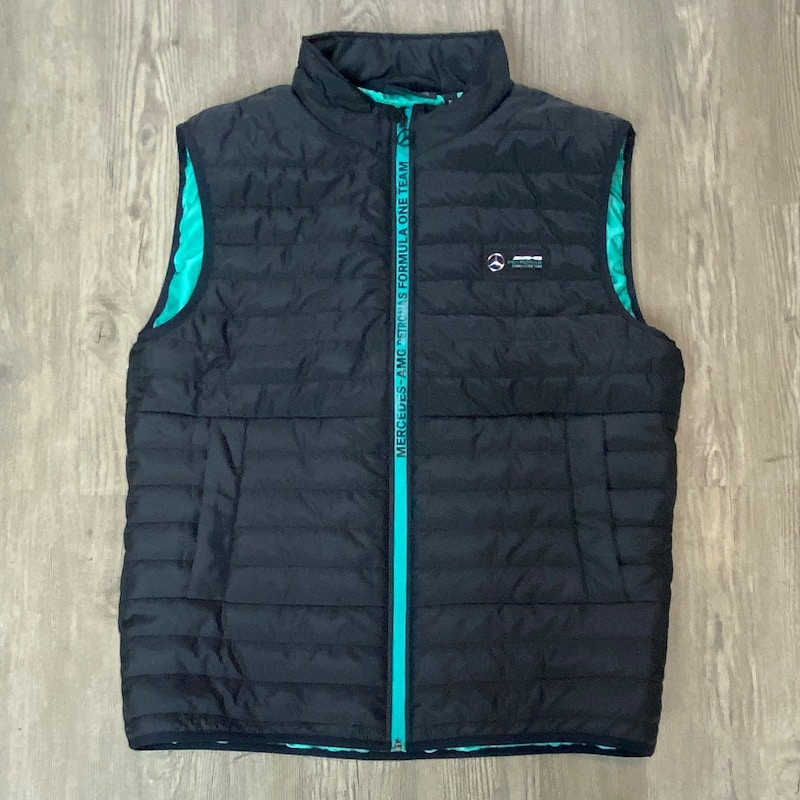 Mercedes-AMG Petronas Puffer Vest Black