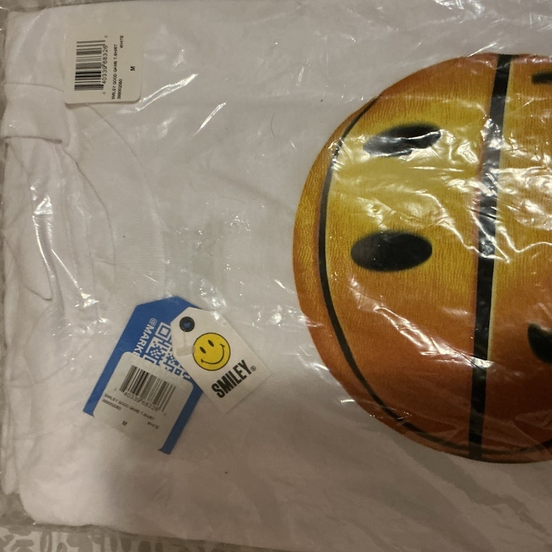 Market Smiley Good Game T-Shirt White
