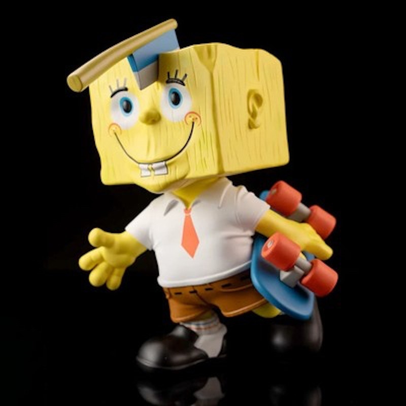 Bob Dob Martian Toys Blockhead SpongeBob SquarePants Vinyl Figure