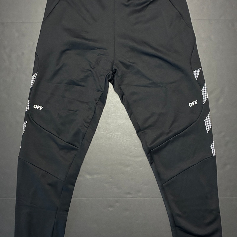 Off-White Diag Stripe Print Track Pants