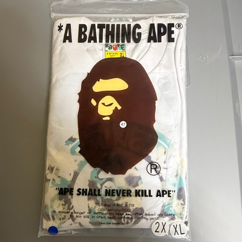 A Bathing Ape Ape Head T-Shirt White