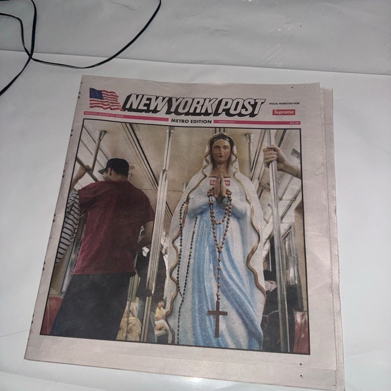 Supreme New York Post Newspaper