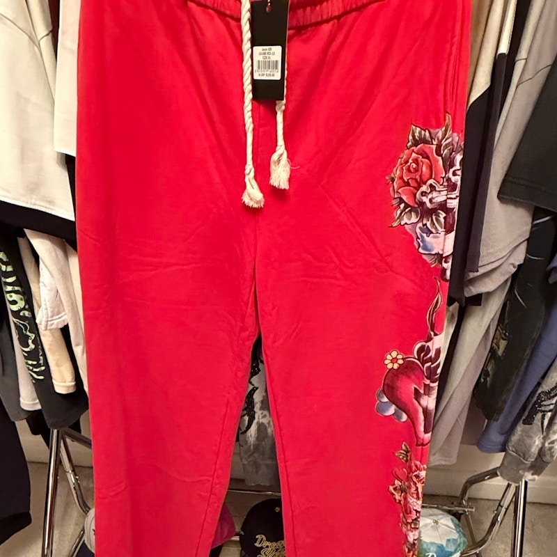 PLTX Joron Sweatpants Red