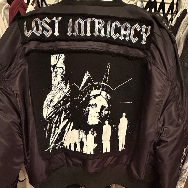 Lost Intricacy Bomber Jacket Black