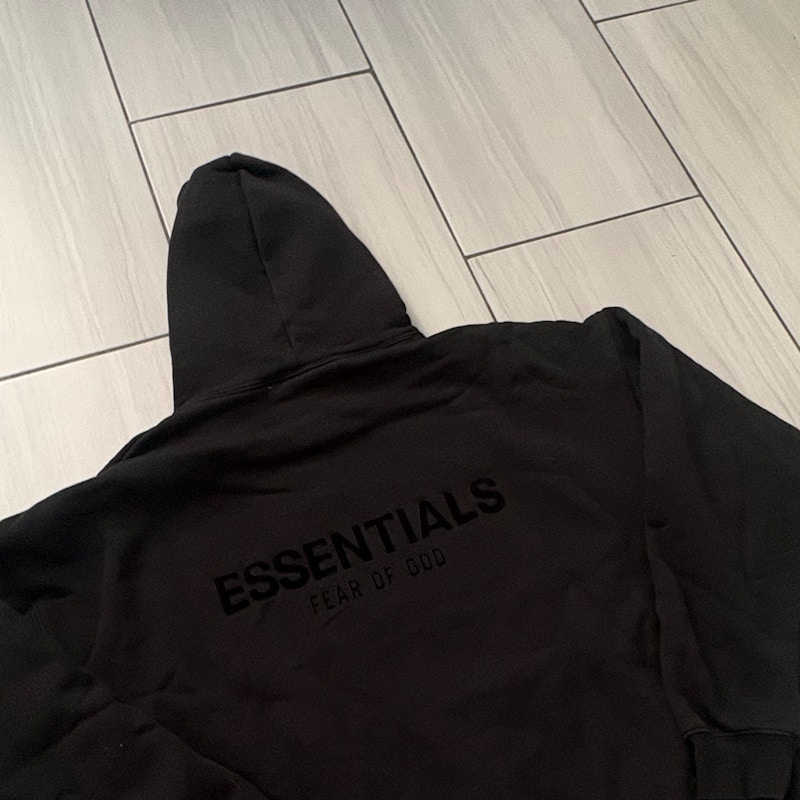 Fear of God Essentials Hooded Sweatshirt Stretch Limo
