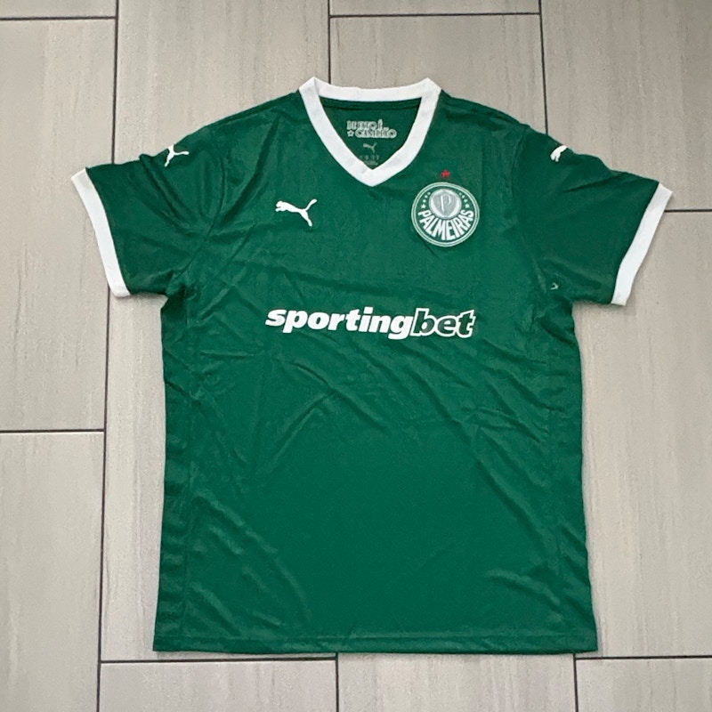 Puma Palmeiras Home Soccer Jersey Green