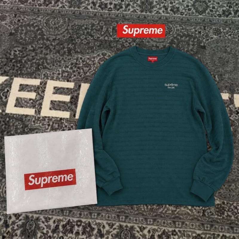 Supreme Long Sleeve Shirt Dark Green