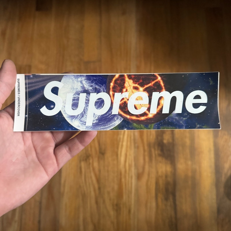 Supreme Undercover Box Logo Sticker