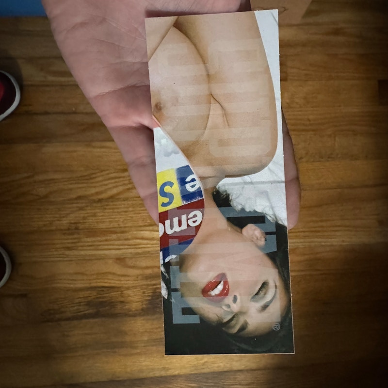 Supreme Tera Patrick Sticker