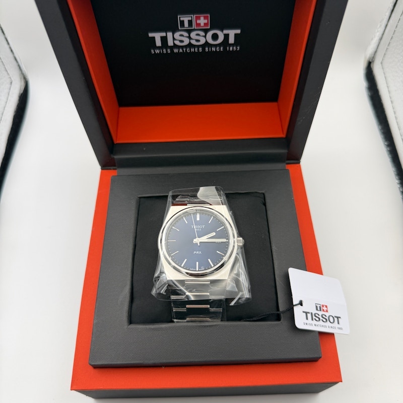 Tissot PRX Blue Dial Watch