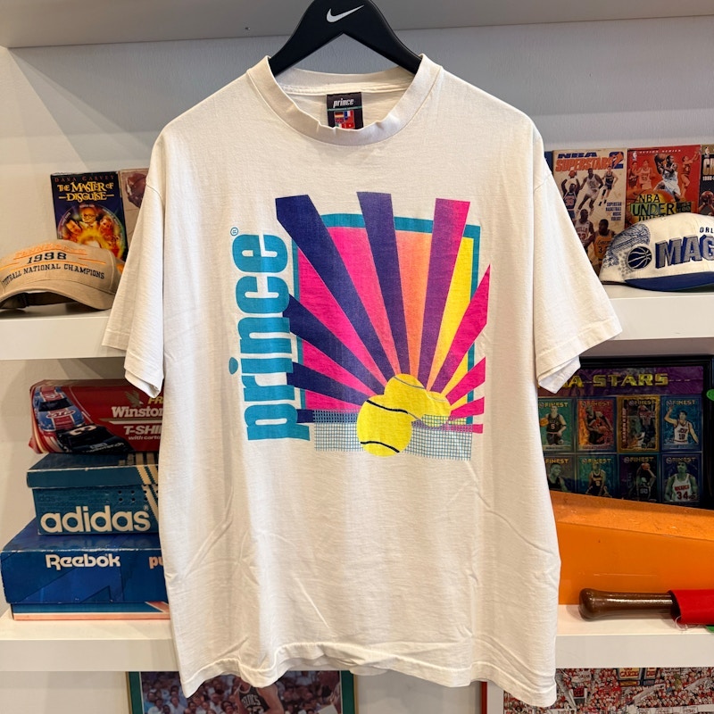 Vintage Prince Tennis T-Shirt White