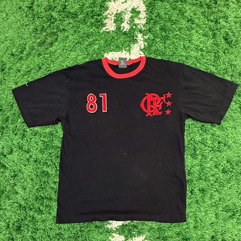 Nike Flamengo T-Shirt Black Red