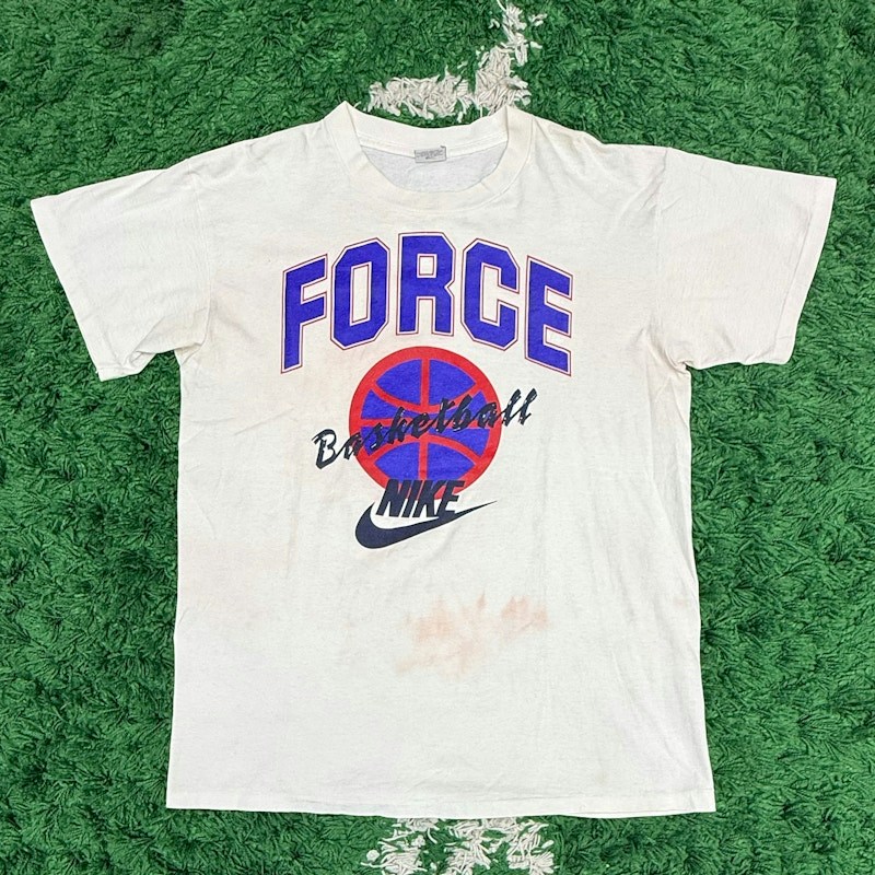 Nike Force Basketball T-Shirt White