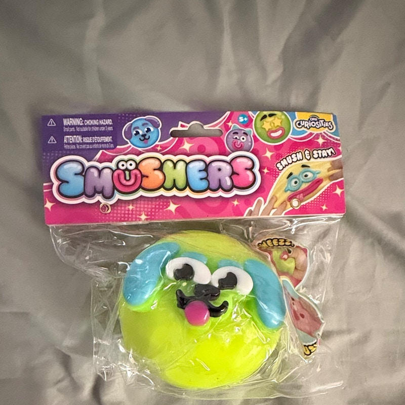 Orb Curiosities Smushers Green Dog