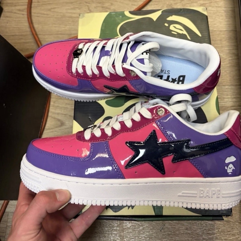 Bape Sta Low Purple Pink