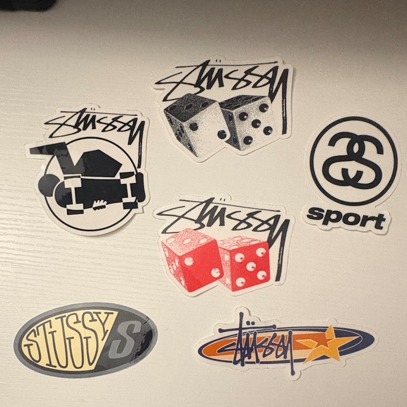 Stüssy Sticker Pack Assorted