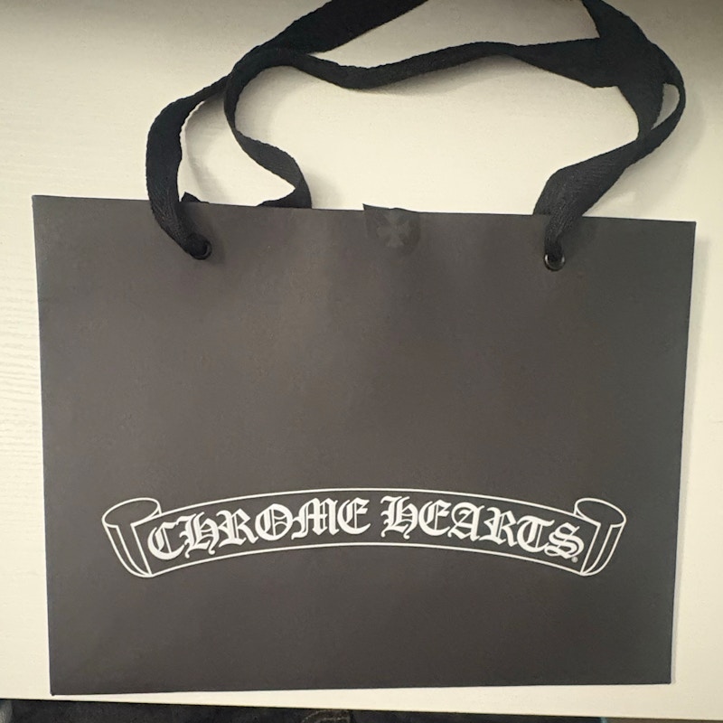 Chrome Hearts Shopping Bag Black