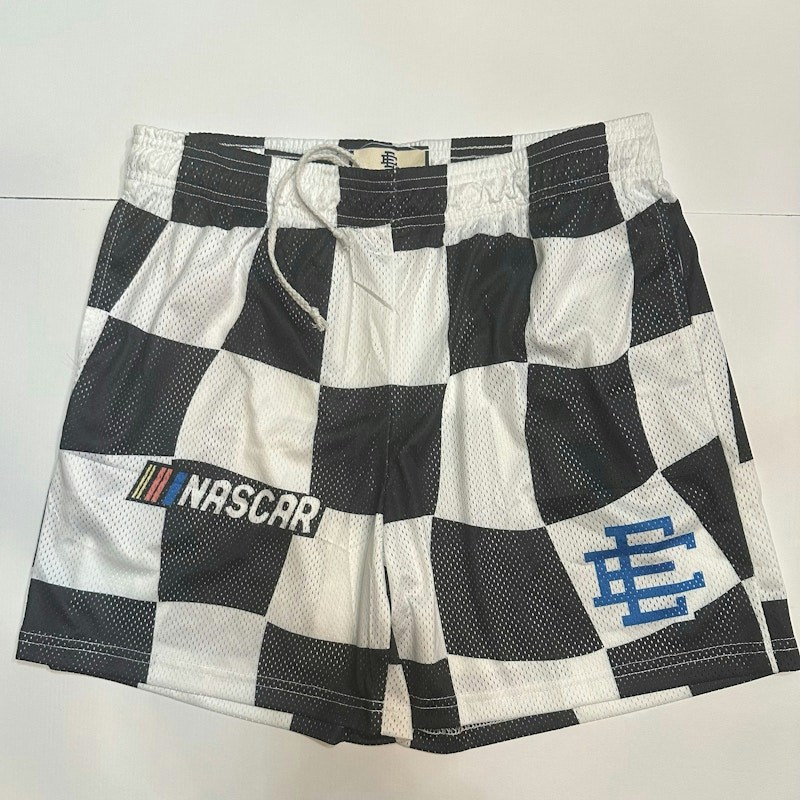 Eric Emanuel Basic EE Mesh Short x NASCAR Black White