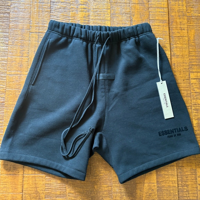 Fear of God Essentials Men's Cotton Sweat Shorts Black