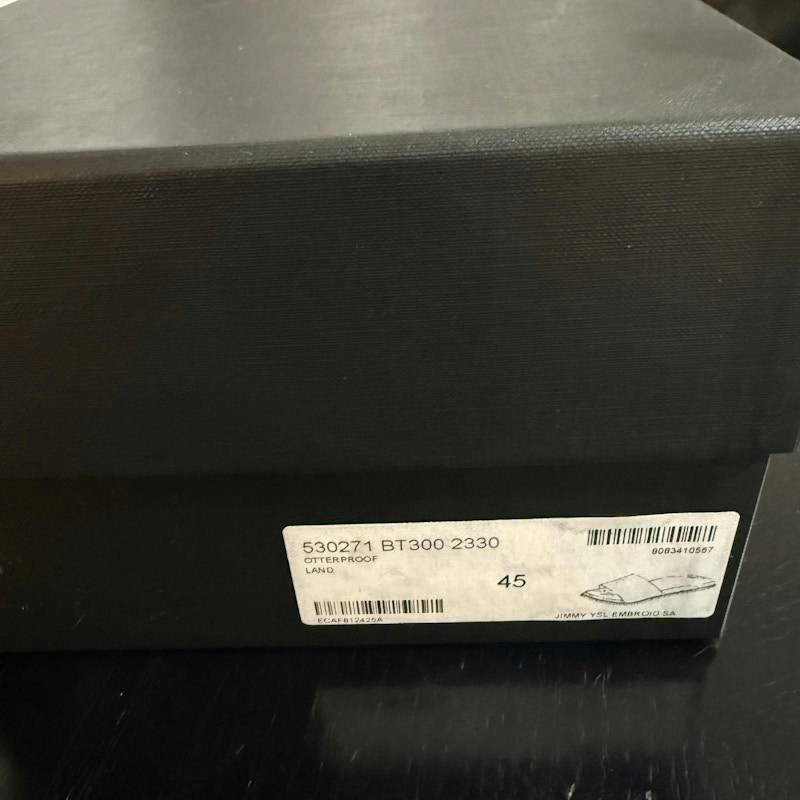 Saint Laurent SL/10H High Top Sneaker Black New Red