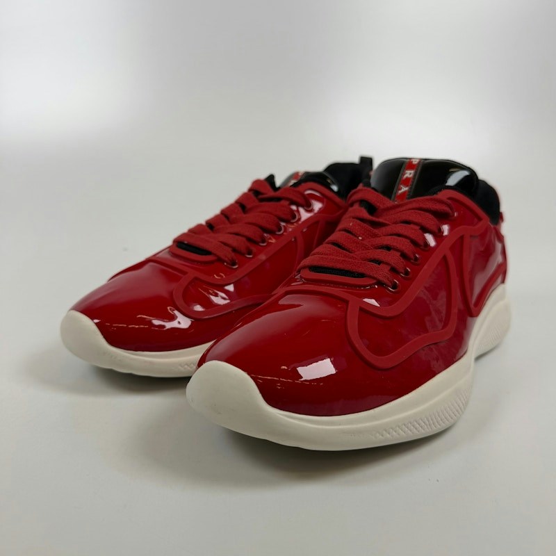 Prada America's Cup Cherry Red Black