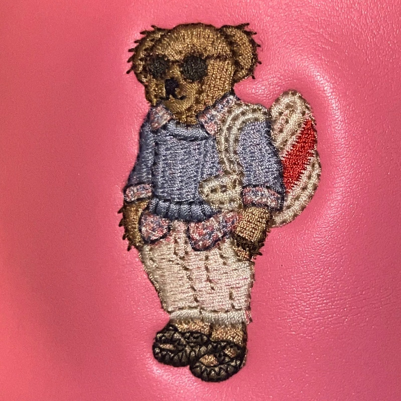 Polo Ralph Lauren Cayson Slide Pink Bear (Women's)
