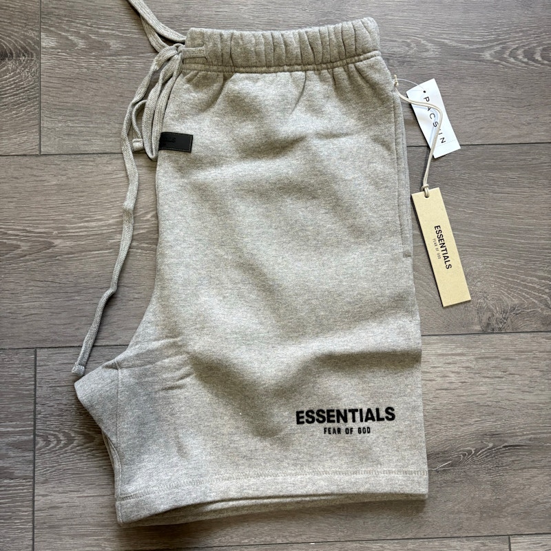 Fear of God Essentials Sweat Shorts Dark Oatmeal