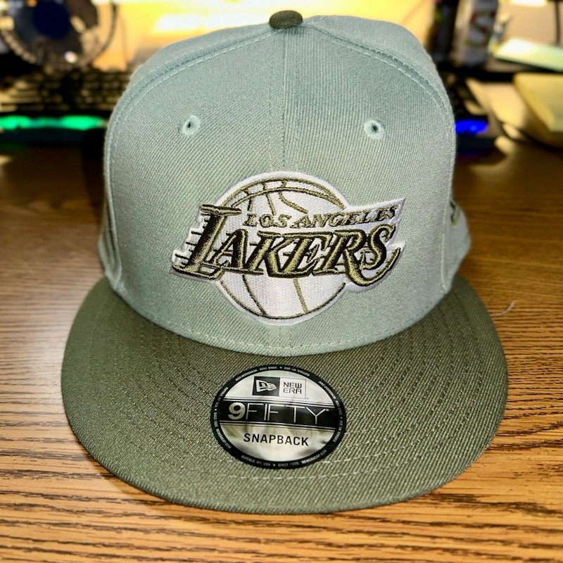 New Era Los Angeles Lakers 9Fifty Snapback Cap Green