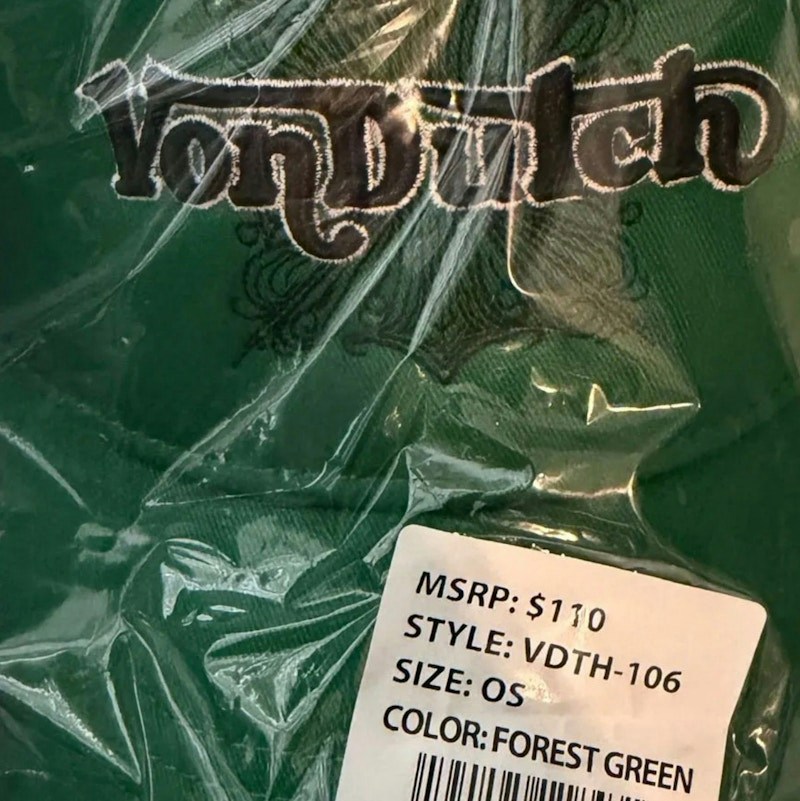 Von Dutch Hat Forest Green